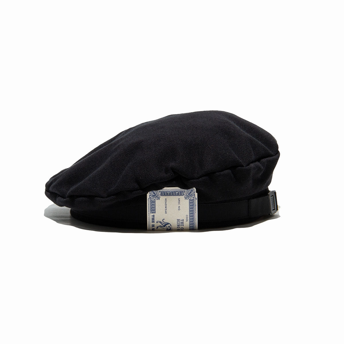 SWEAT DISK BERET - Black