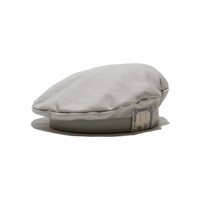 SWEAT DISK BERET - Gray fashion-beret