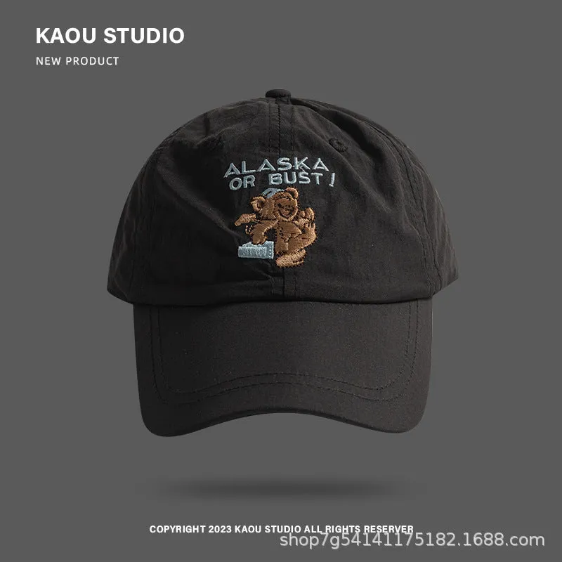 Sweet Cartoon Soft-Top Cap