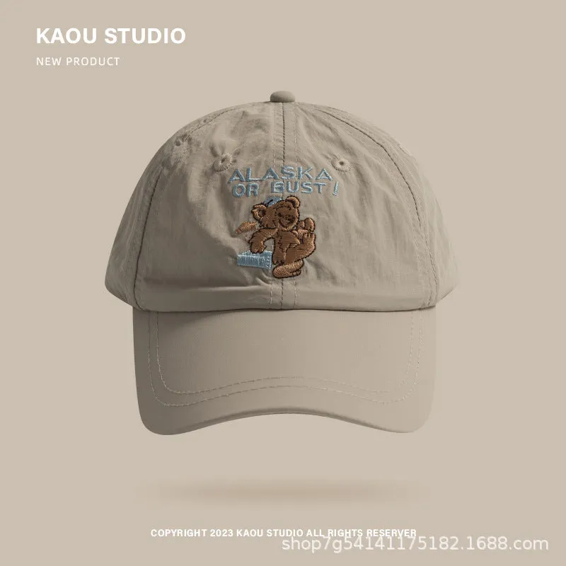 Sweet Cartoon Soft-Top Cap