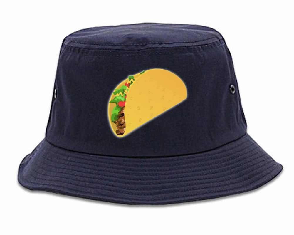 Taco Meme Chest Bucket Hat Cap