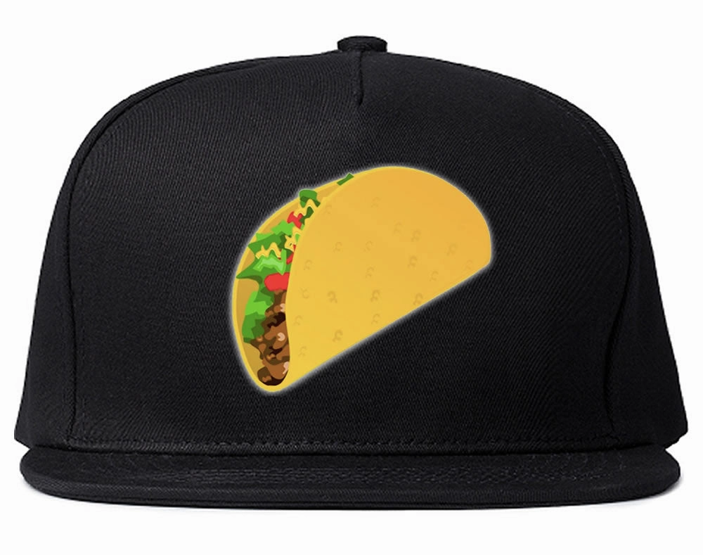 Taco Meme Chest Snapback Hat Cap