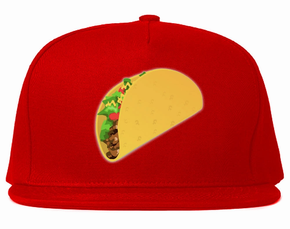 Taco Meme Chest Snapback Hat Cap