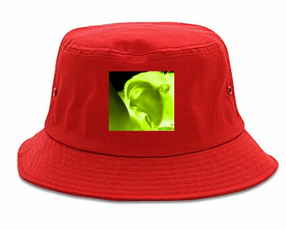 Taste Neon Green Yellow Mens Bucket Hat