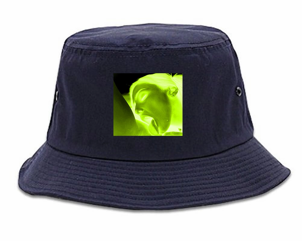Taste Neon Green Yellow Mens Bucket Hat