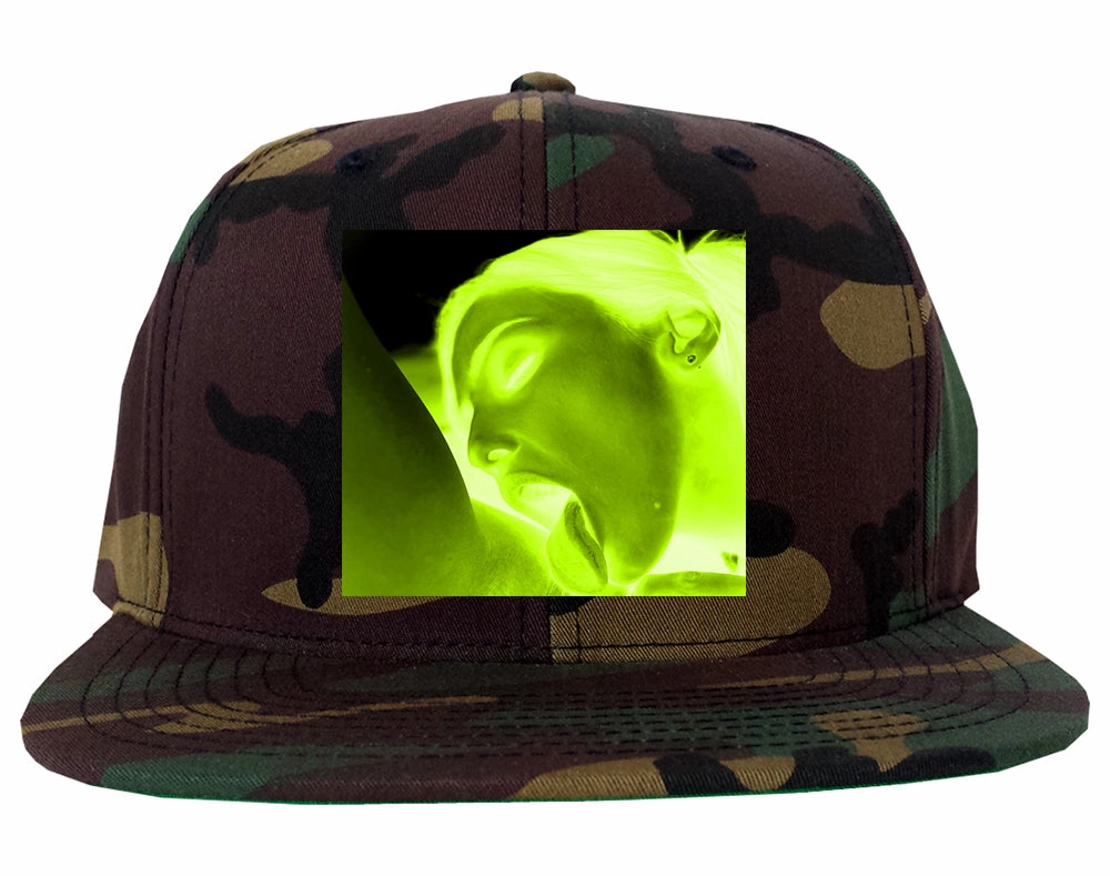 Taste Neon Green Yellow Mens Snapback Hat