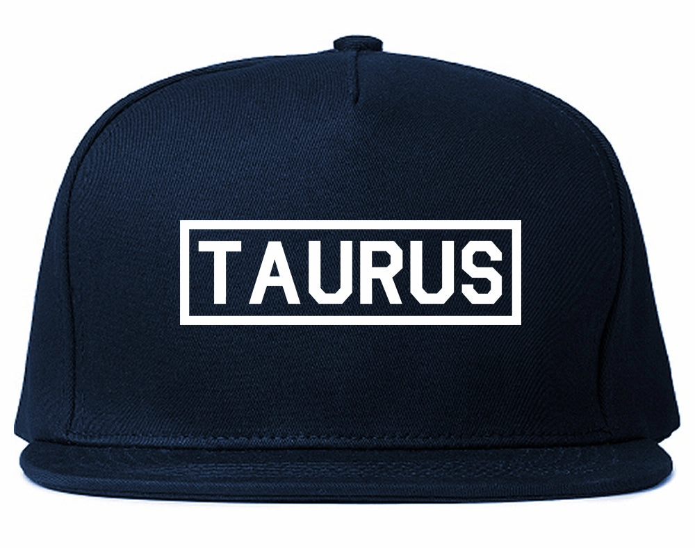 Taurus Horoscope Sign Mens Snapback Hat