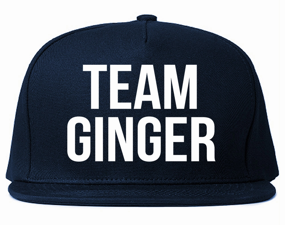 Team Ginger Funny St Patricks Day Irish Mens Snapback Hat
