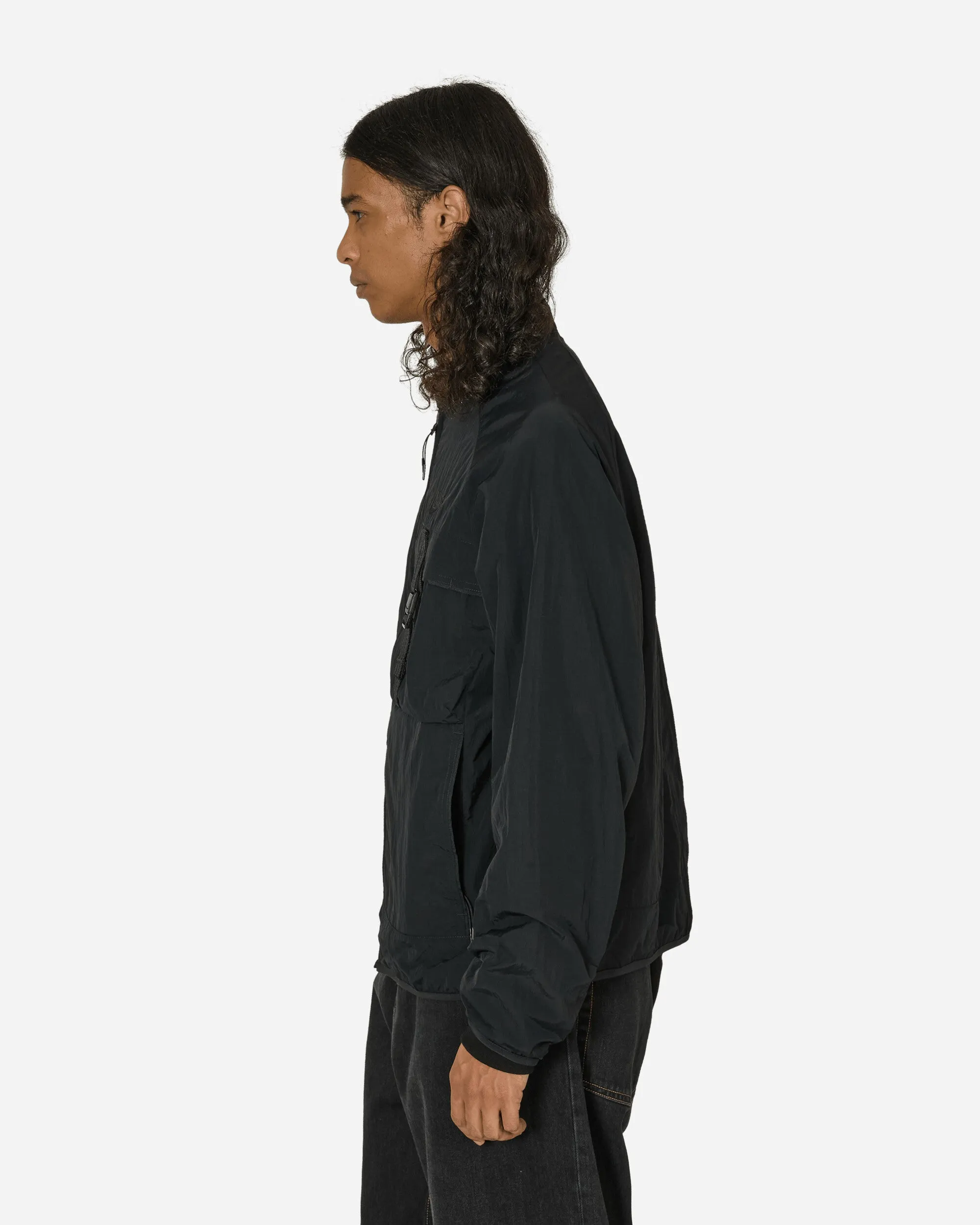 Tech Webjacke Schwarz