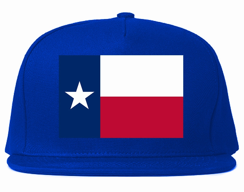 Texas State Flag TX Chest Mens Snapback Hat