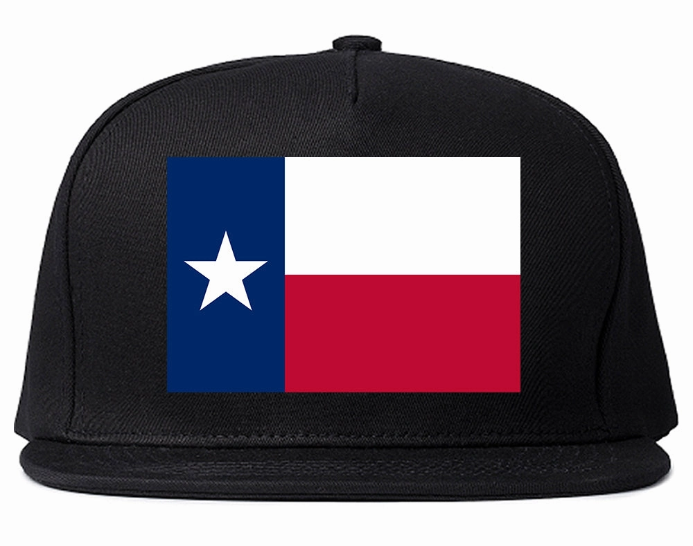 Texas State Flag TX Chest Mens Snapback Hat