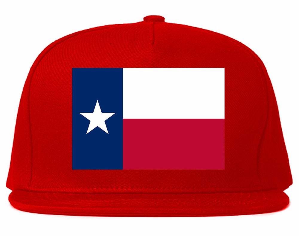 Texas State Flag TX Chest Mens Snapback Hat