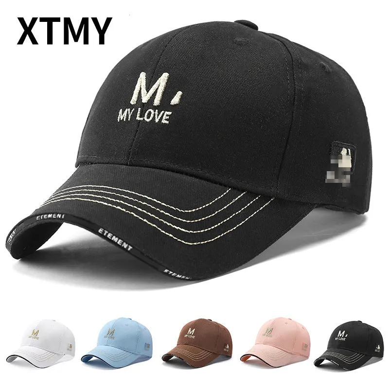 Textured Korean Versatile Duckbill Cap casual-baseball-cap