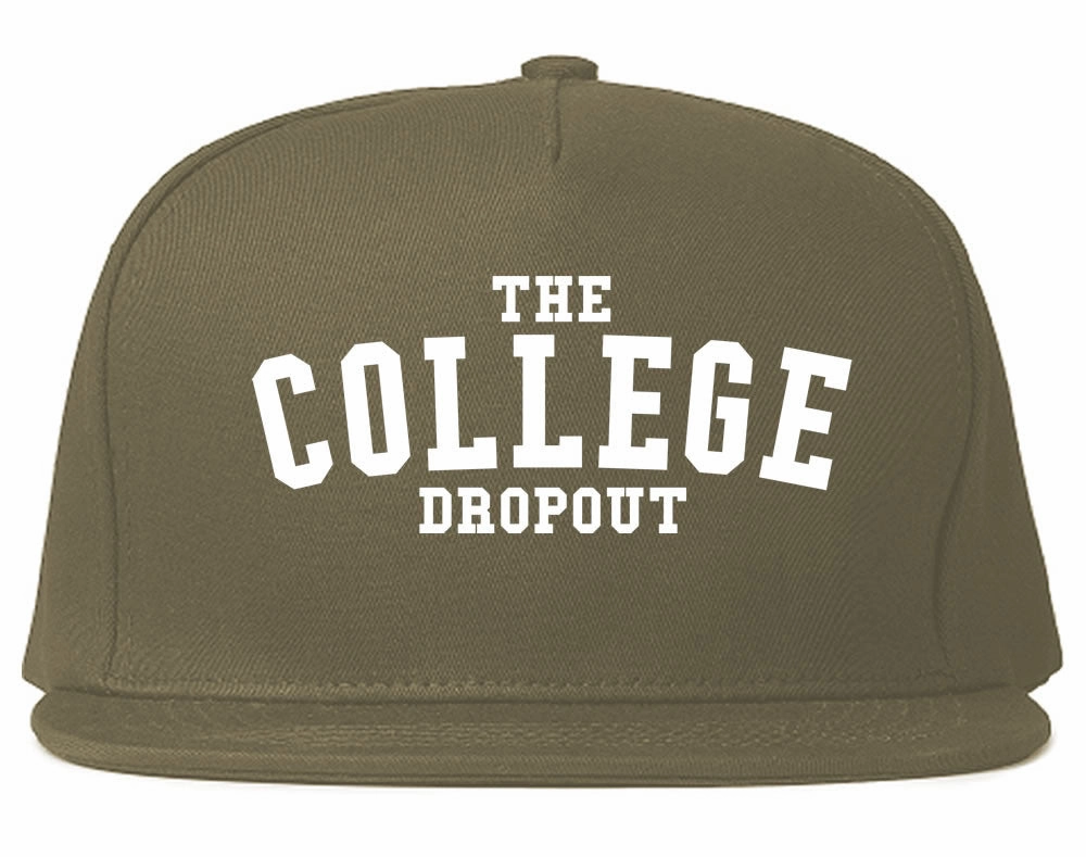 The College Dropout Album High School Snapback Hat