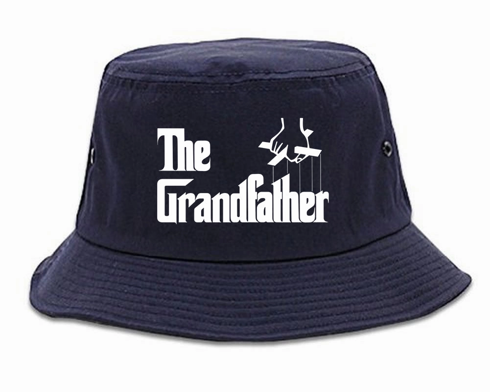 The Grandfather Funny New Grandpa Mens Bucket Hat