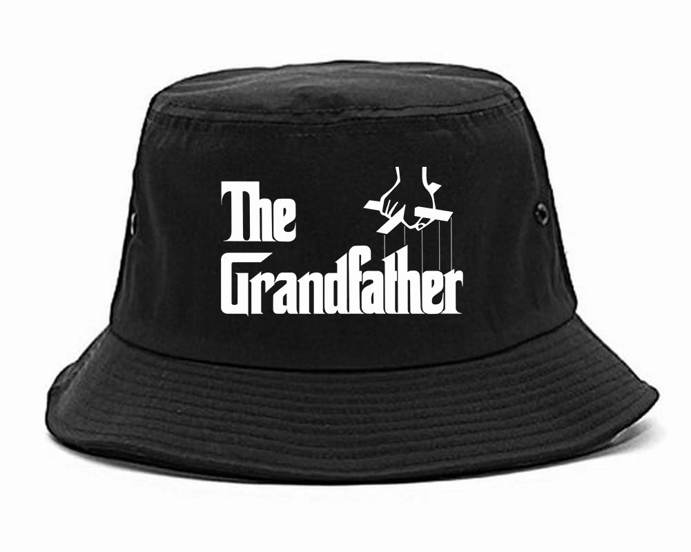 The Grandfather Funny New Grandpa Mens Bucket Hat