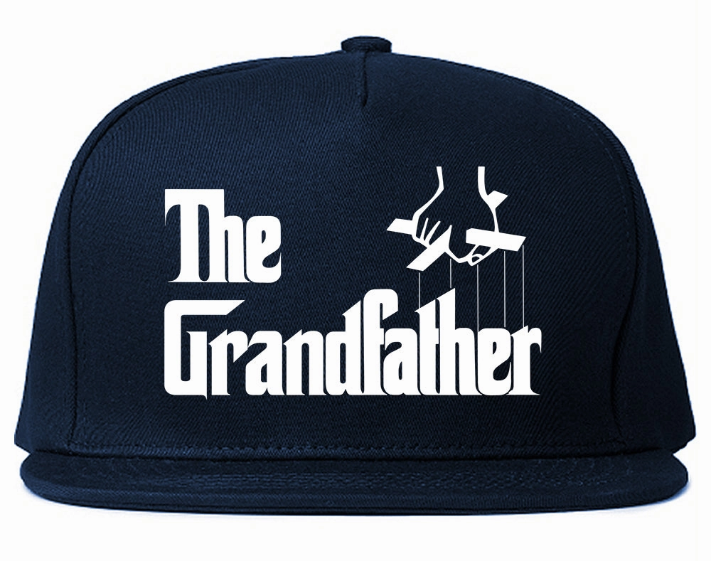 The Grandfather Funny New Grandpa Mens Snapback Hat