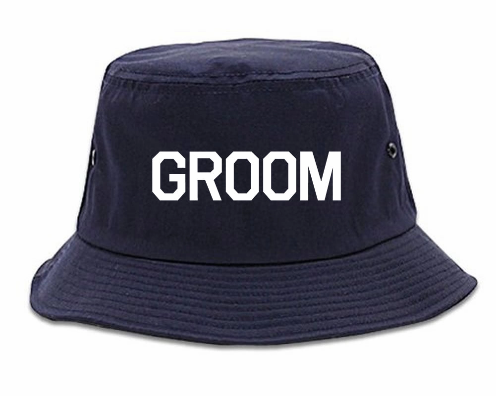 The Groom Bachelor Party Mens Bucket Hat
