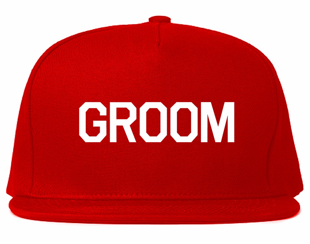 The Groom Bachelor Party Mens Snapback Hat