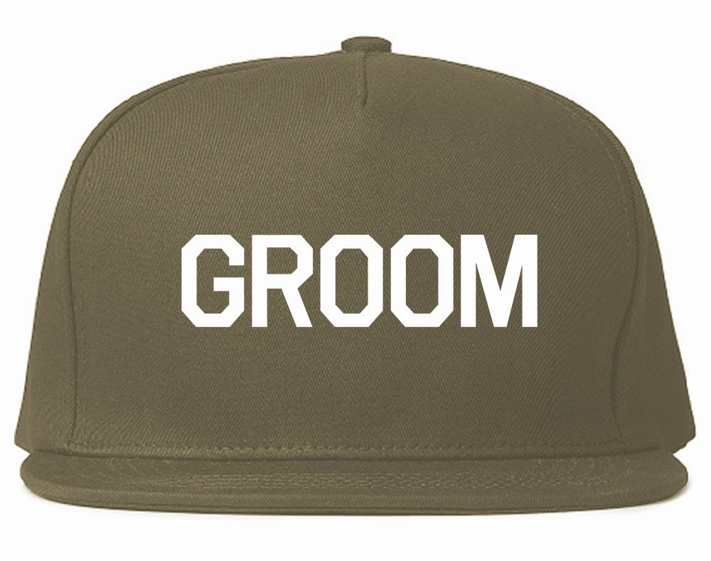 The Groom Bachelor Party Mens Snapback Hat