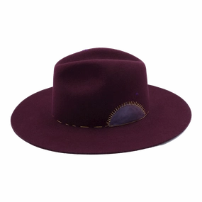 The Groundation Burgundy winter-woolen-hat