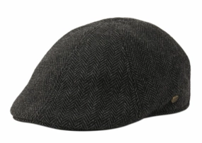 The Tweed Herringbone Duckbill Ivy Cap winter-woolen-hat