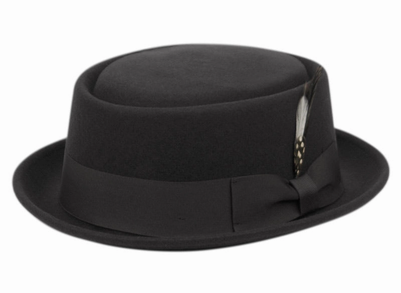 The Wool Felt PorkPie Hat winter-woolen-hat