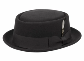 The Wool Felt PorkPie Hat winter-woolen-hat