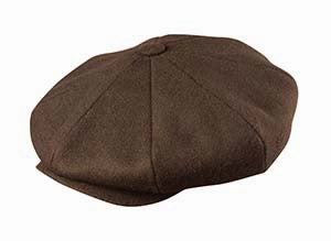 The Wool Melton 8/4 Newsboy Cap