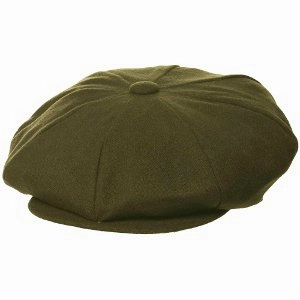 The Wool Melton Big Apple Cap