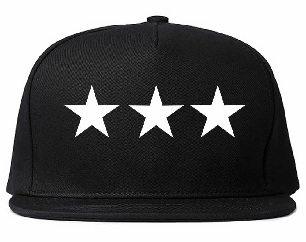 Three Stars Lieutenant General 3 Mens Snapback Hat