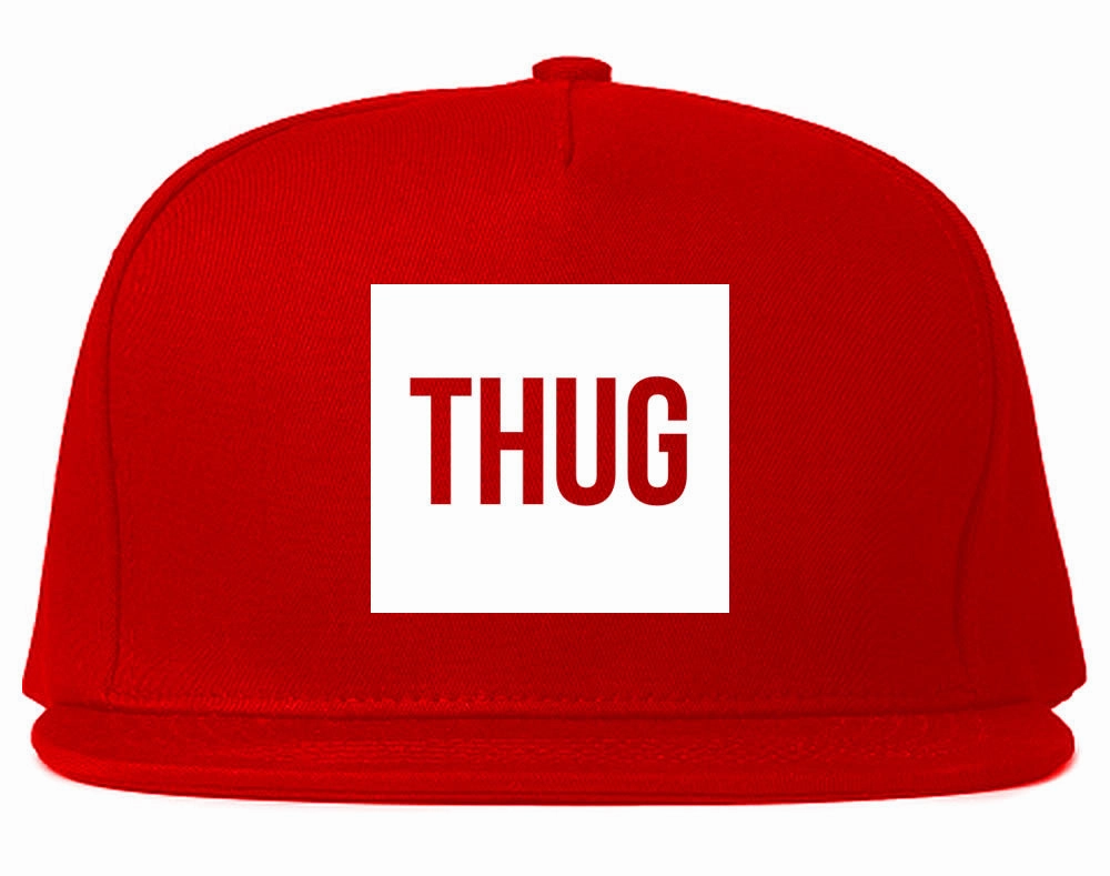 Thug Gangsta Box Logo Snapback Hat