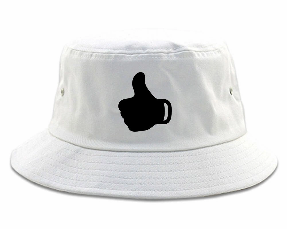 Thumbs Up Chest Mens Bucket Hat