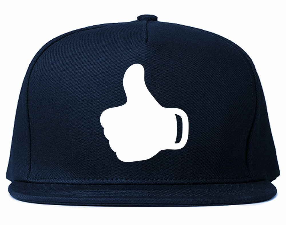 Thumbs Up Chest Mens Snapback Hat