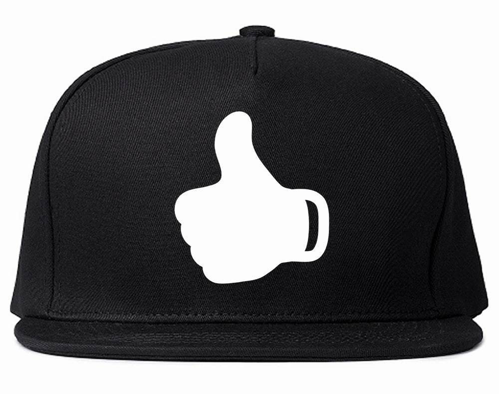 Thumbs Up Chest Mens Snapback Hat