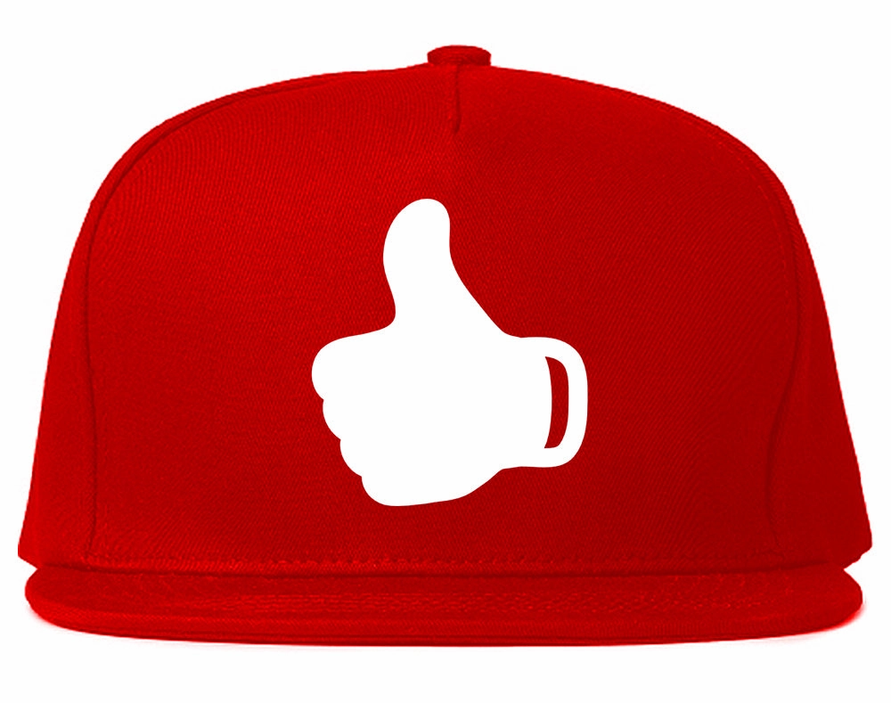 Thumbs Up Chest Mens Snapback Hat