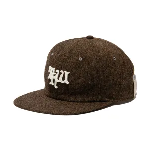 THW APPLIQUE BB CAP - Brown casual-baseball-cap