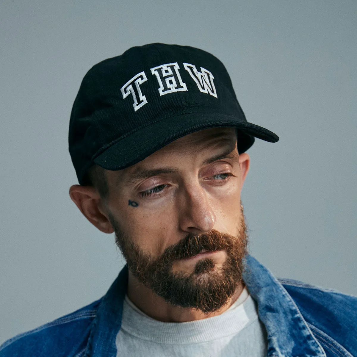 THW EMBROIDERY BBCAP - Black