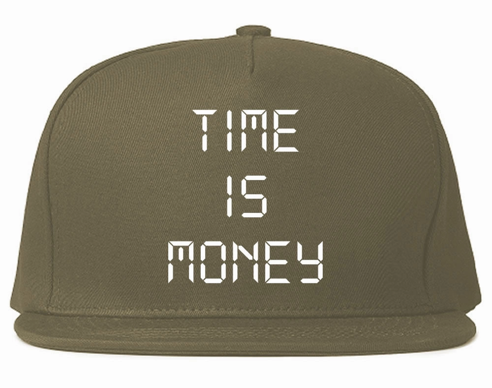 Time Is Money Snapback Hat