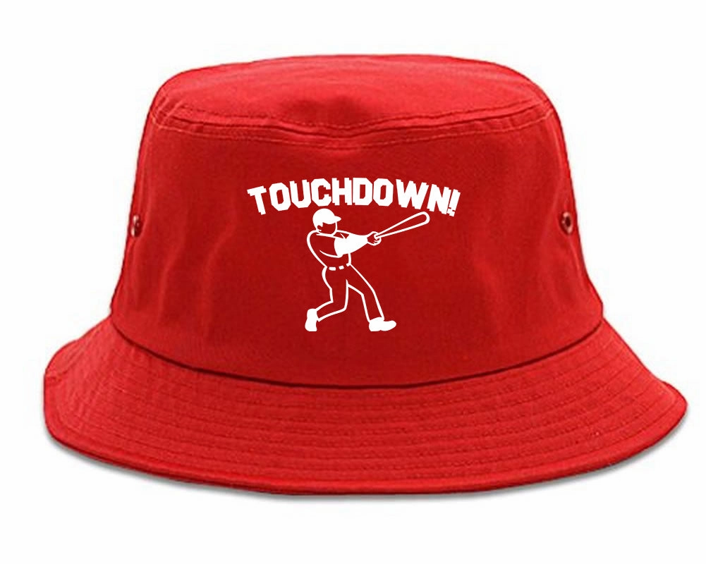 Touchdown Baseball Meme Mens Bucket Hat