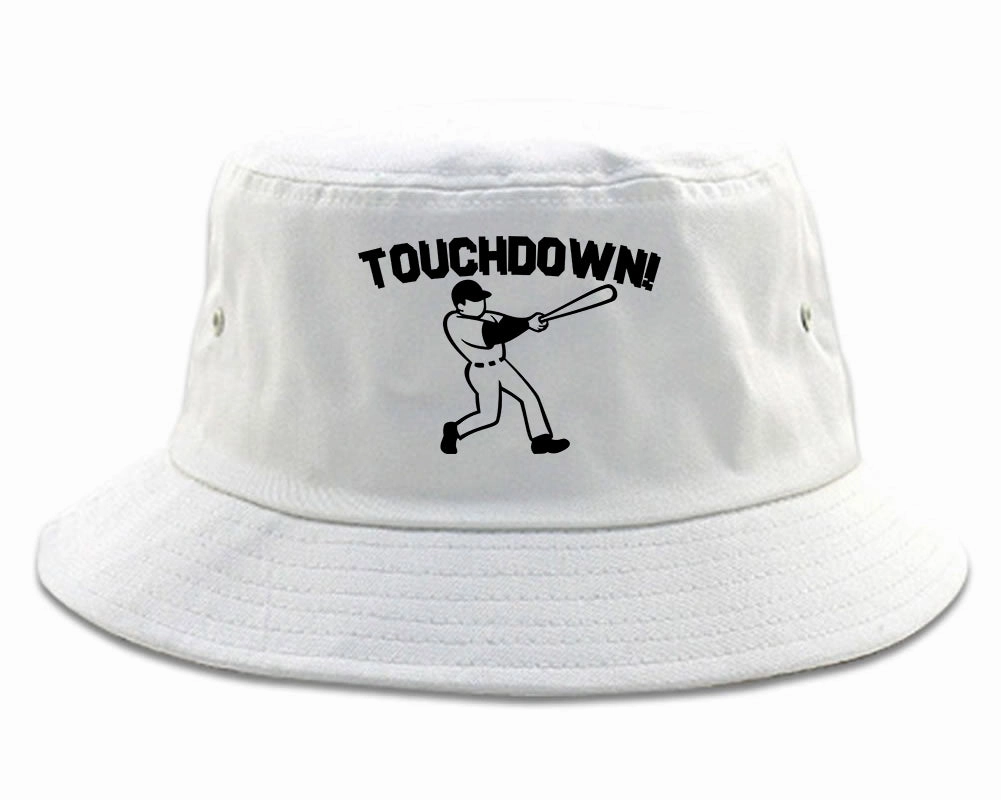 Touchdown Baseball Meme Mens Bucket Hat