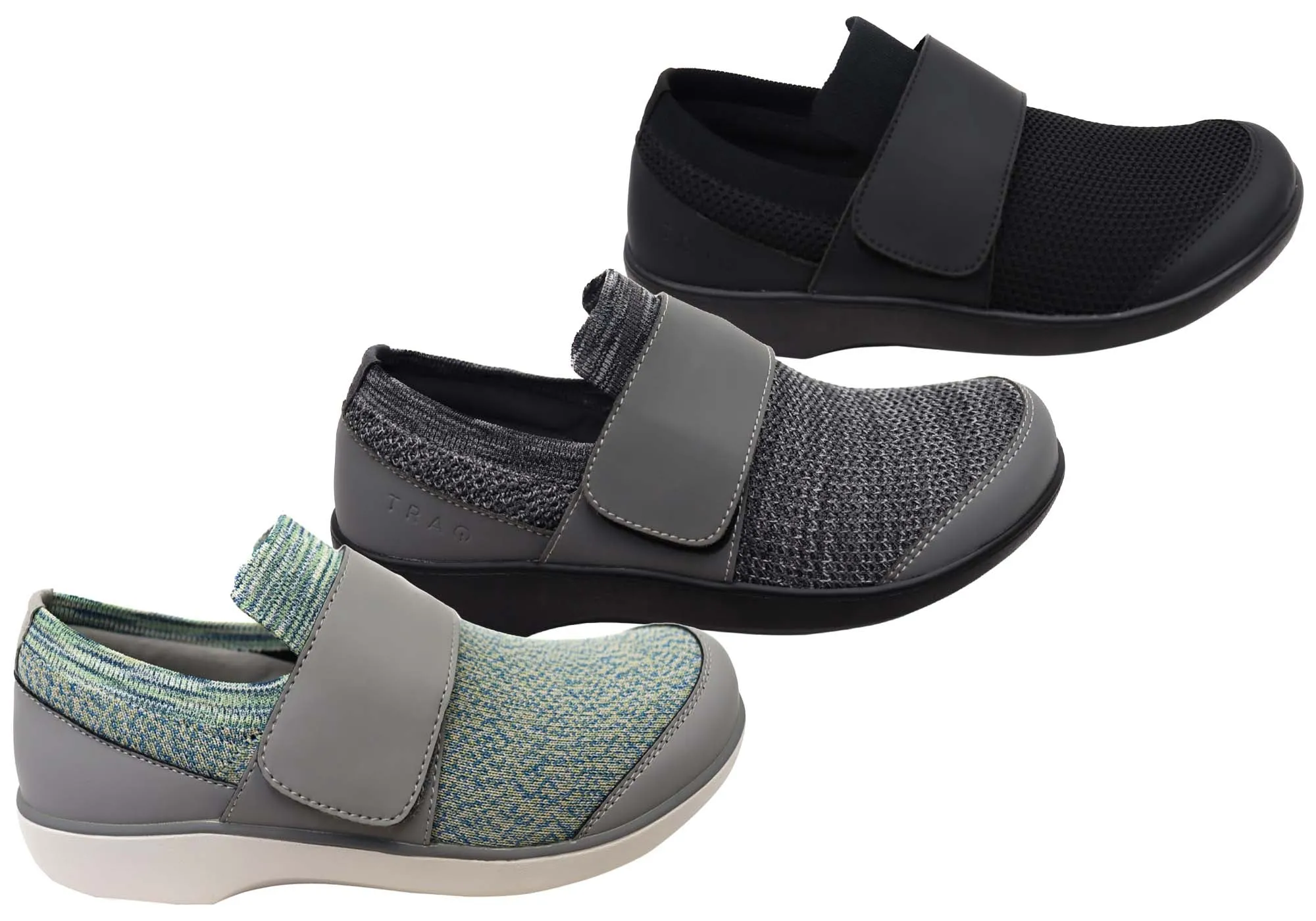 Traq von Alegria Qwik Bequeme Damenschuhe mit verstellbarem Riemen Alegria Schuhe