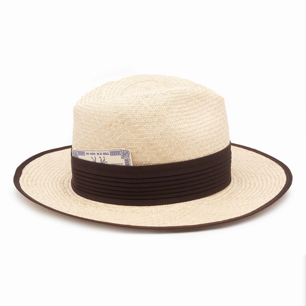 TRAVELERS RAFFIA HAT