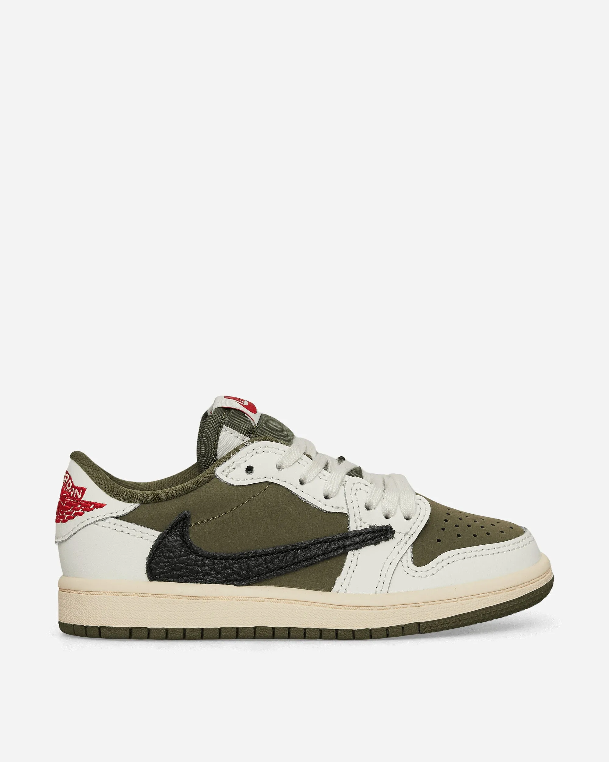 Travis Scott Air Jordan 1 Low (PS) Sneakers Mittel Oliv