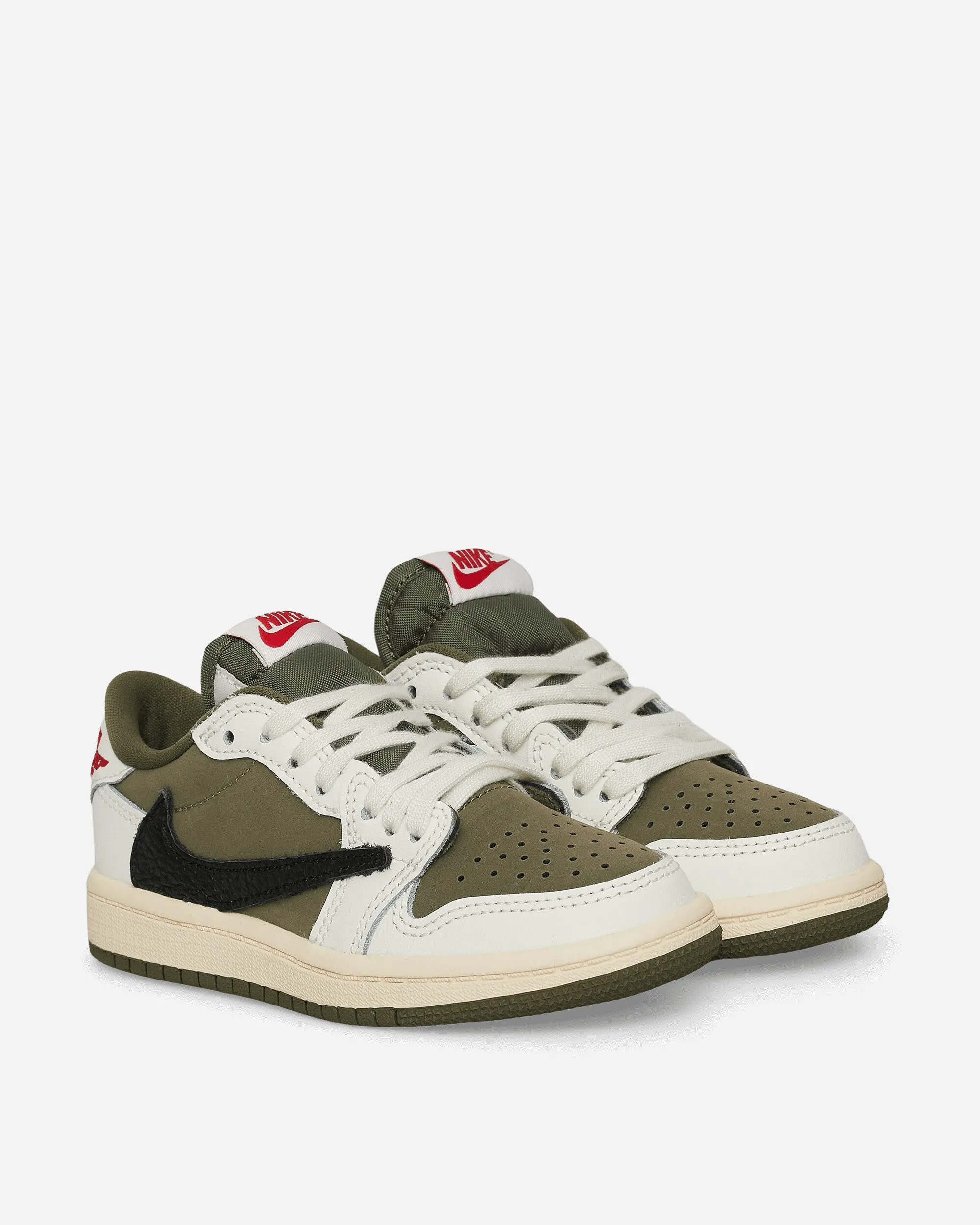 Travis Scott Air Jordan 1 Low (PS) Sneakers Mittel Oliv