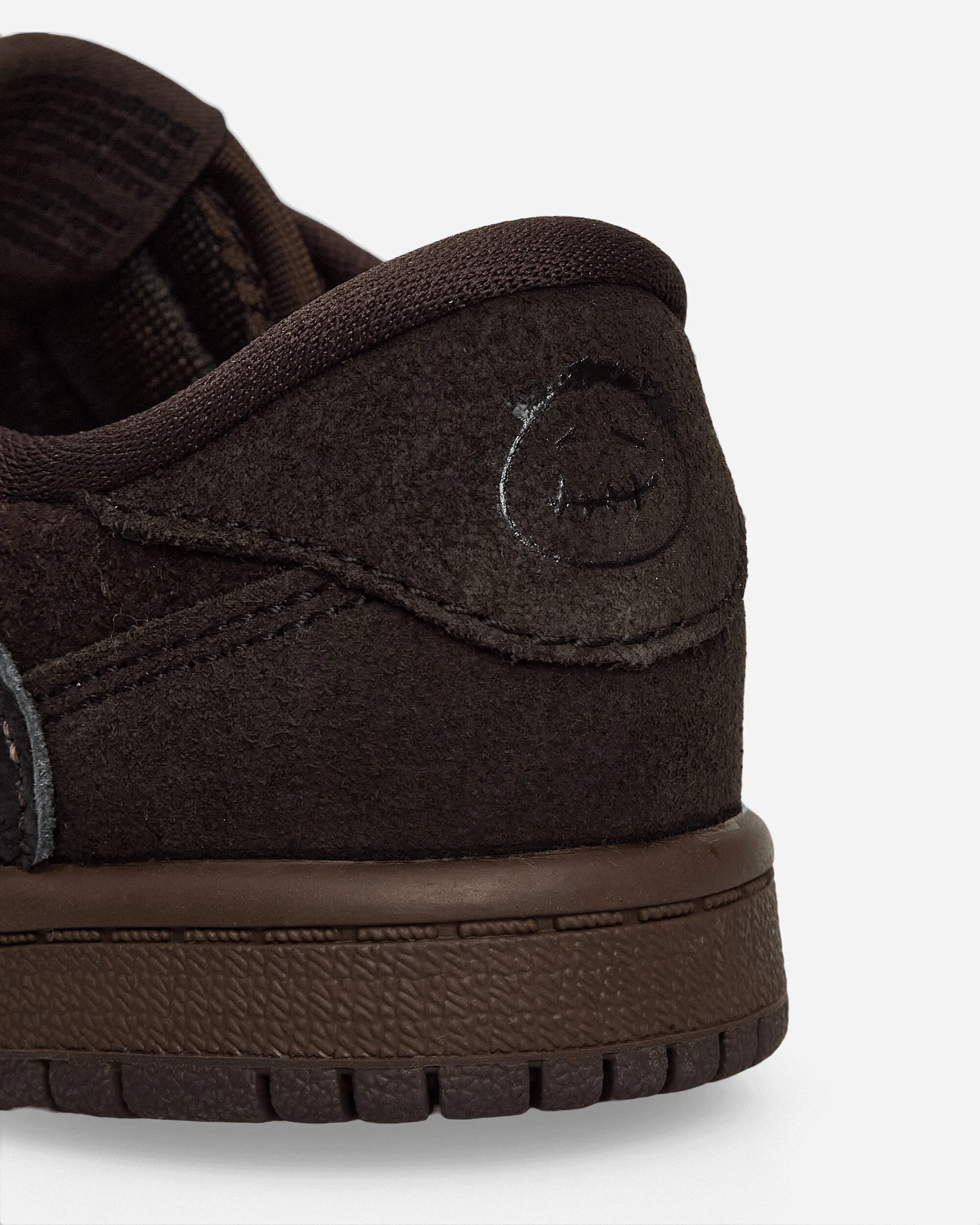 Travis Scott Air Jordan 1 Low (TD) Sneaker Samtbraun / Dunkel Mokka