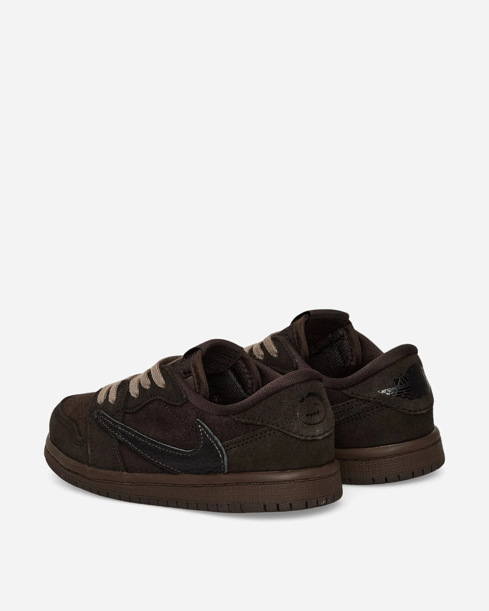 Travis Scott Air Jordan 1 Low (TD) Sneaker Samtbraun / Dunkel Mokka