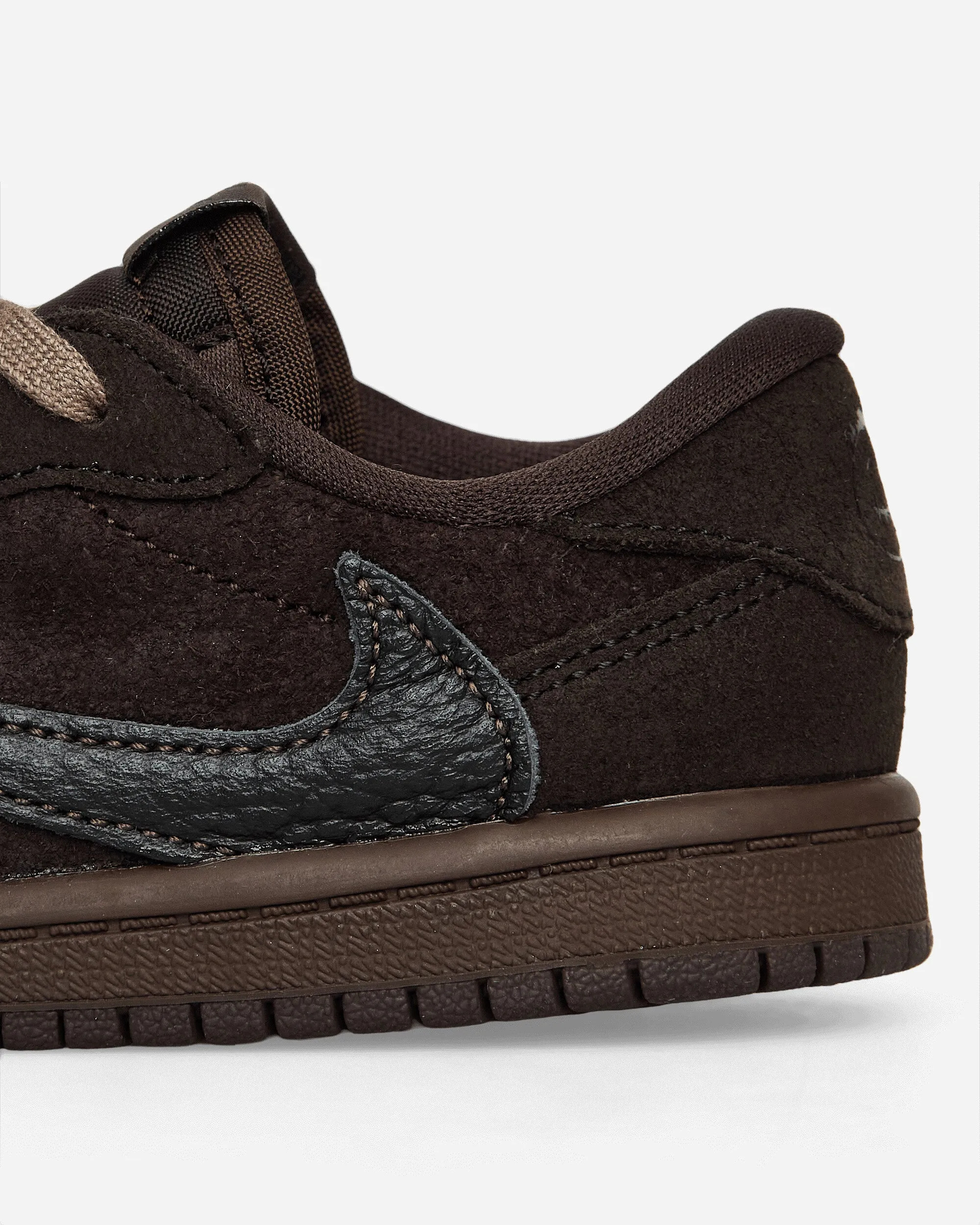 Travis Scott Air Jordan 1 Low (TD) Sneaker Samtbraun / Dunkel Mokka