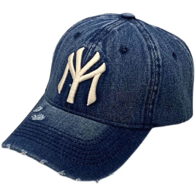 Trendy Denim Baseball Cap Soft Top