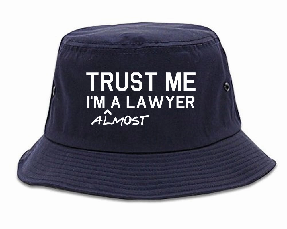Trust Me Im Almost A Lawyer Law Student Mens Bucket Hat